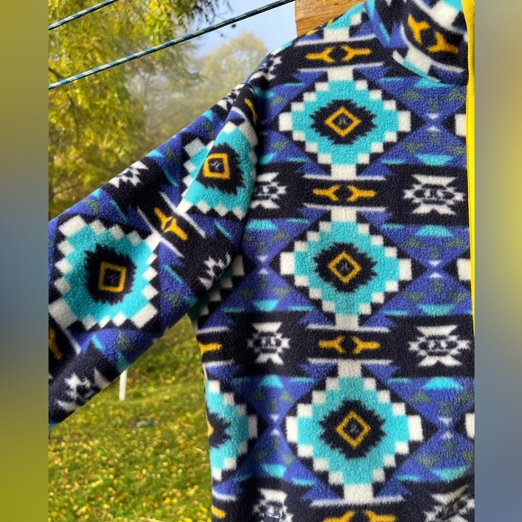 NWOT WESC Moritz Aztec Full-Zip Sherpa Fleece Jacket Men's Med - Women's Large - Picture 12 of 12